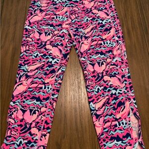 Lilly Pulitzer Pink and Blue women Leggings